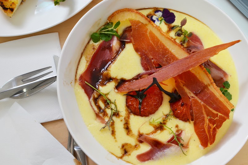 Savoury Soft Polenta with Mascarpone 