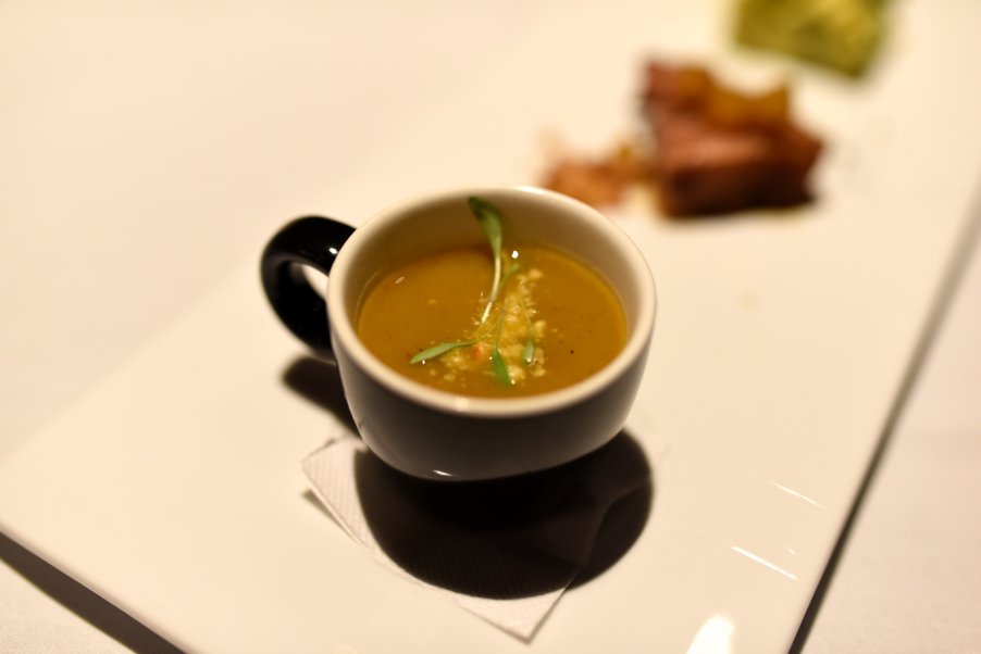 Sweet Potato, Chilli and Coriander Soup