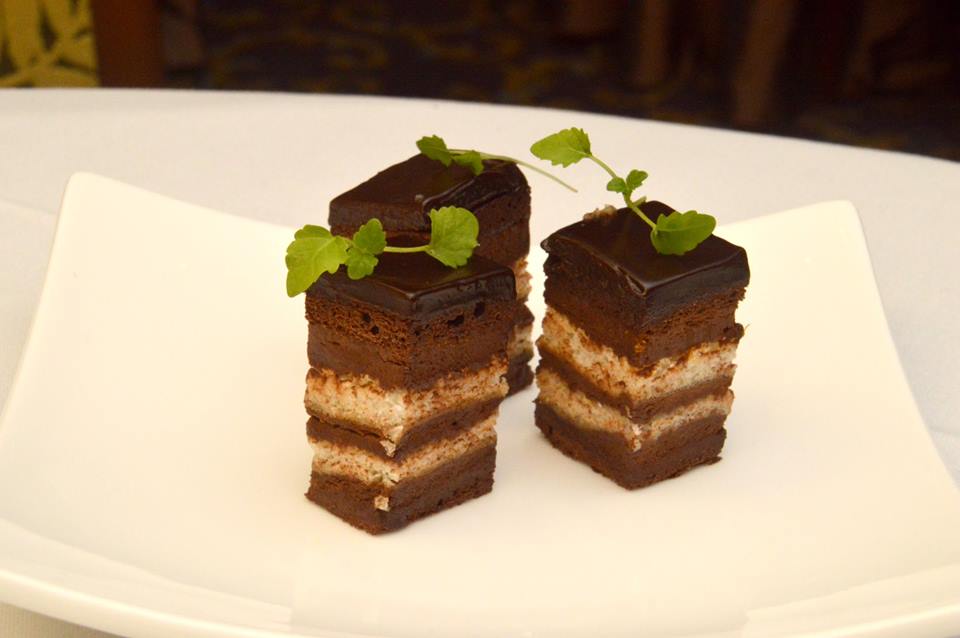 Chocolate, Hazelnut and Orange Delice