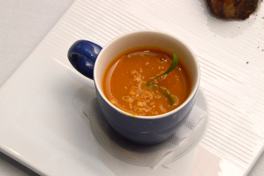 Sweet Potato, Chilli and Coriander Soup