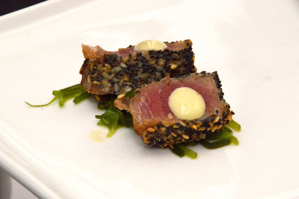 Miso and Sesame Encrusted Yellow Fin Tuna