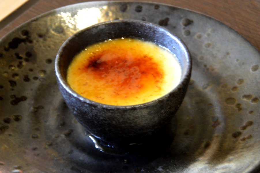 White Sesame Creme Brulee