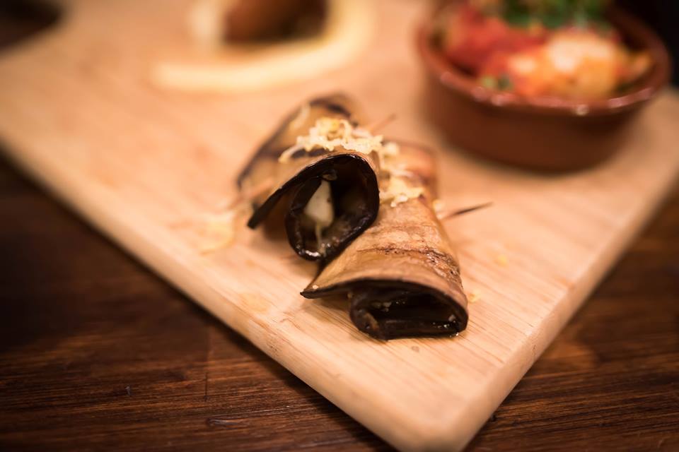 Grilled Eggplant Involtino