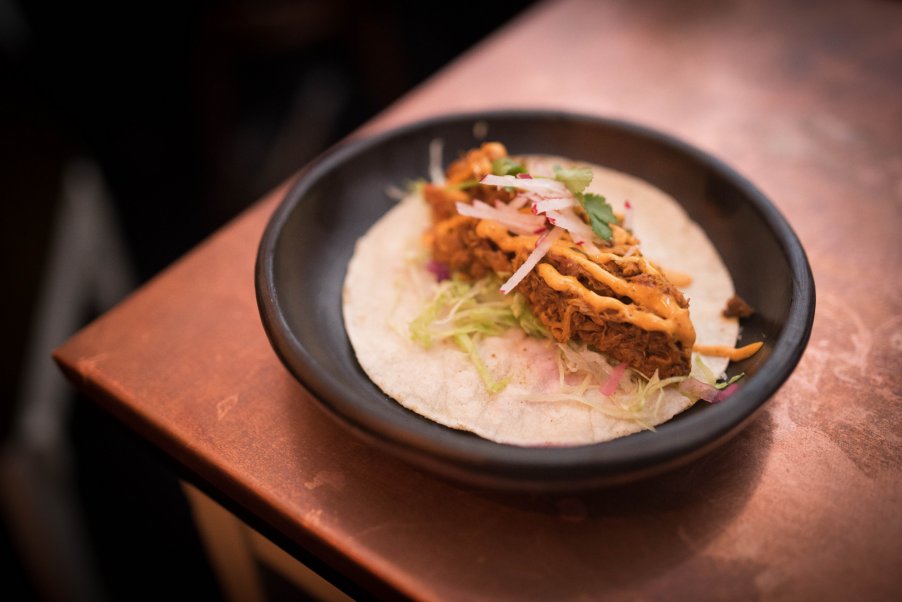 Pineapple Orange Pork Taco