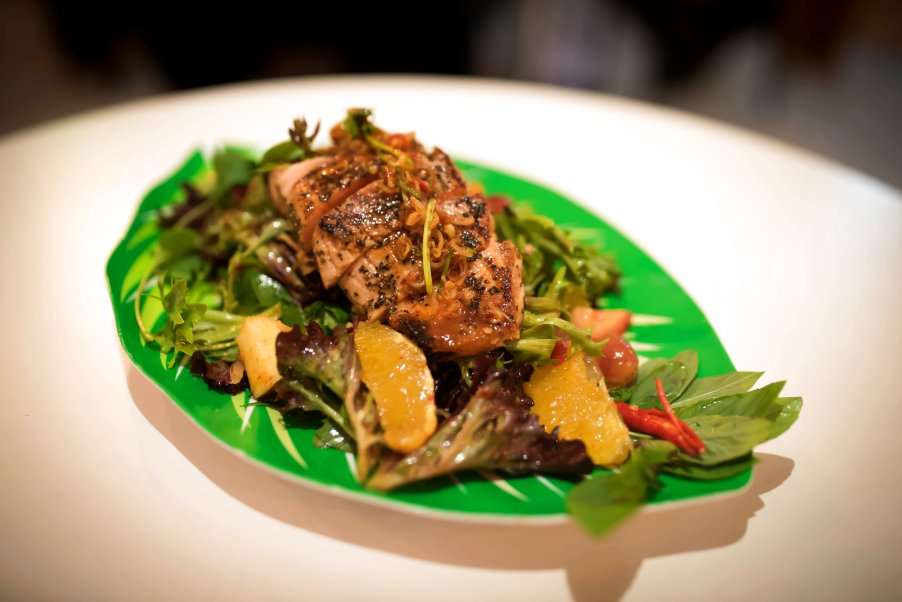 Chargrilled Salmon Salad