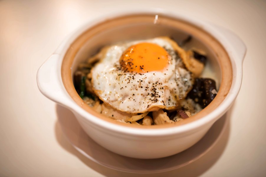 Chicken and Mushroom Claypot