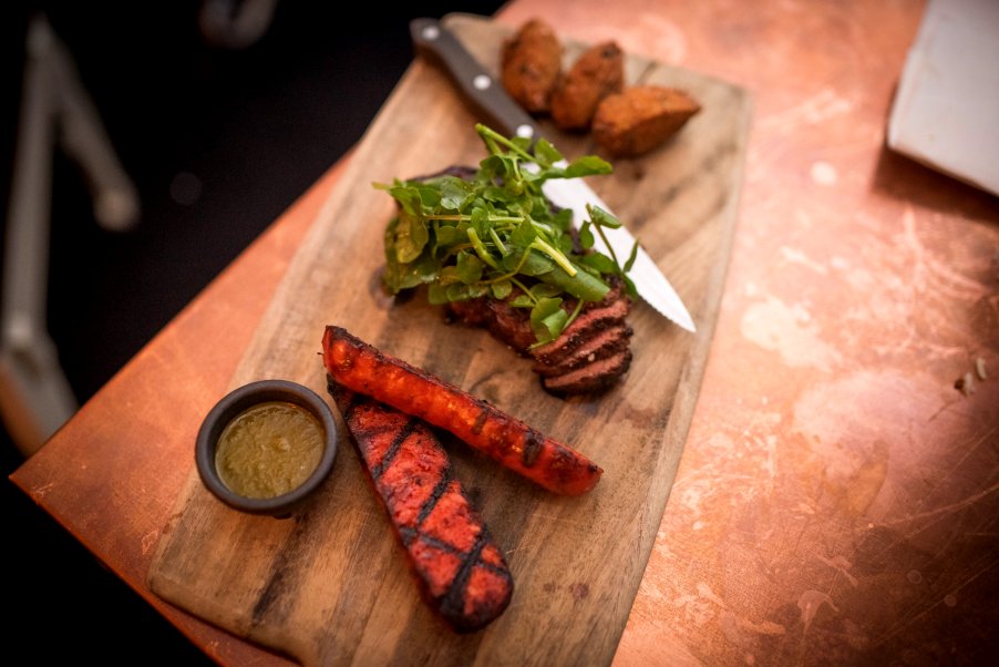 Carne De Vaca A La Plancha