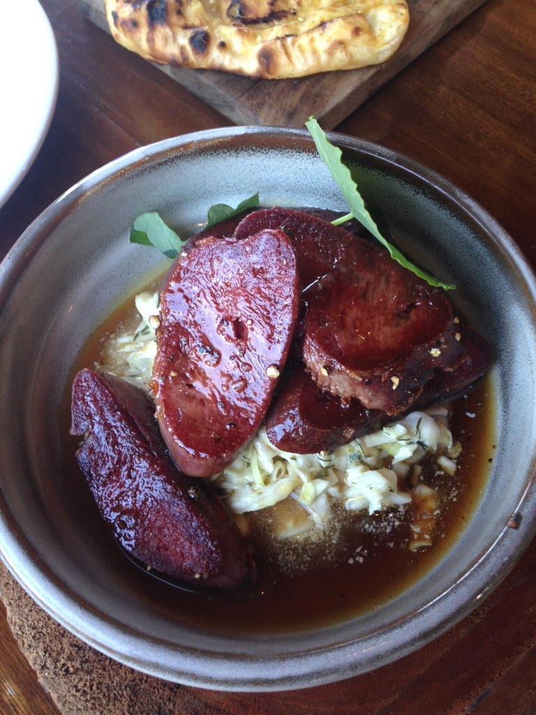 Seared Ox Tongue and Remoulade